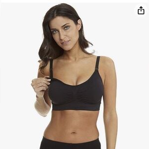 Black Hofish Nursing Bra in size medium